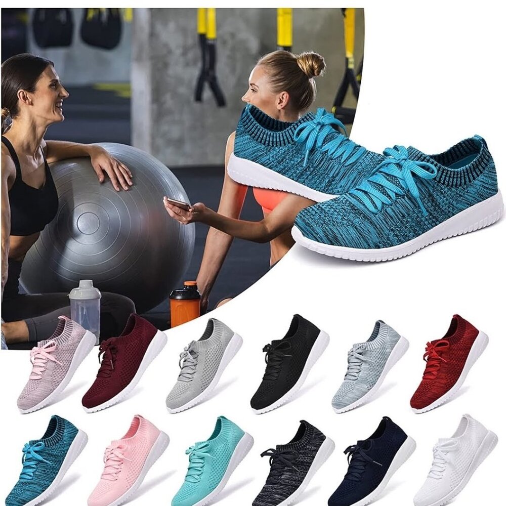 Women's Running Sneaker Slip-on Walking Shoes - Picture 8 of 8